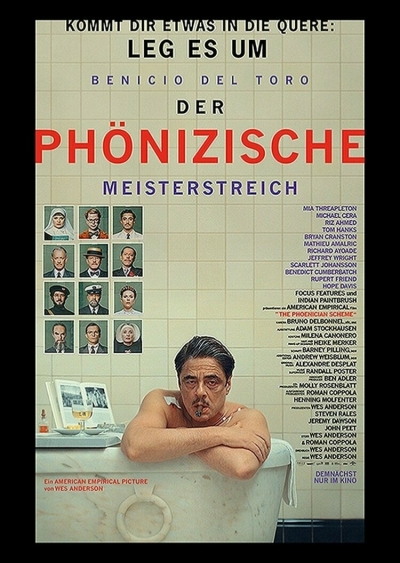 Filmplakat Der Phönizische Meisterstreich.
